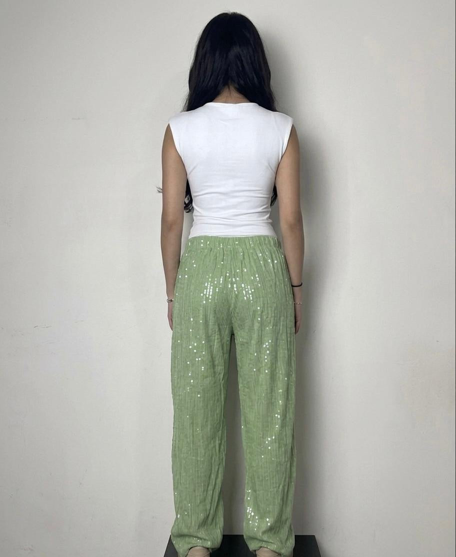 Pistachio Glow Pants