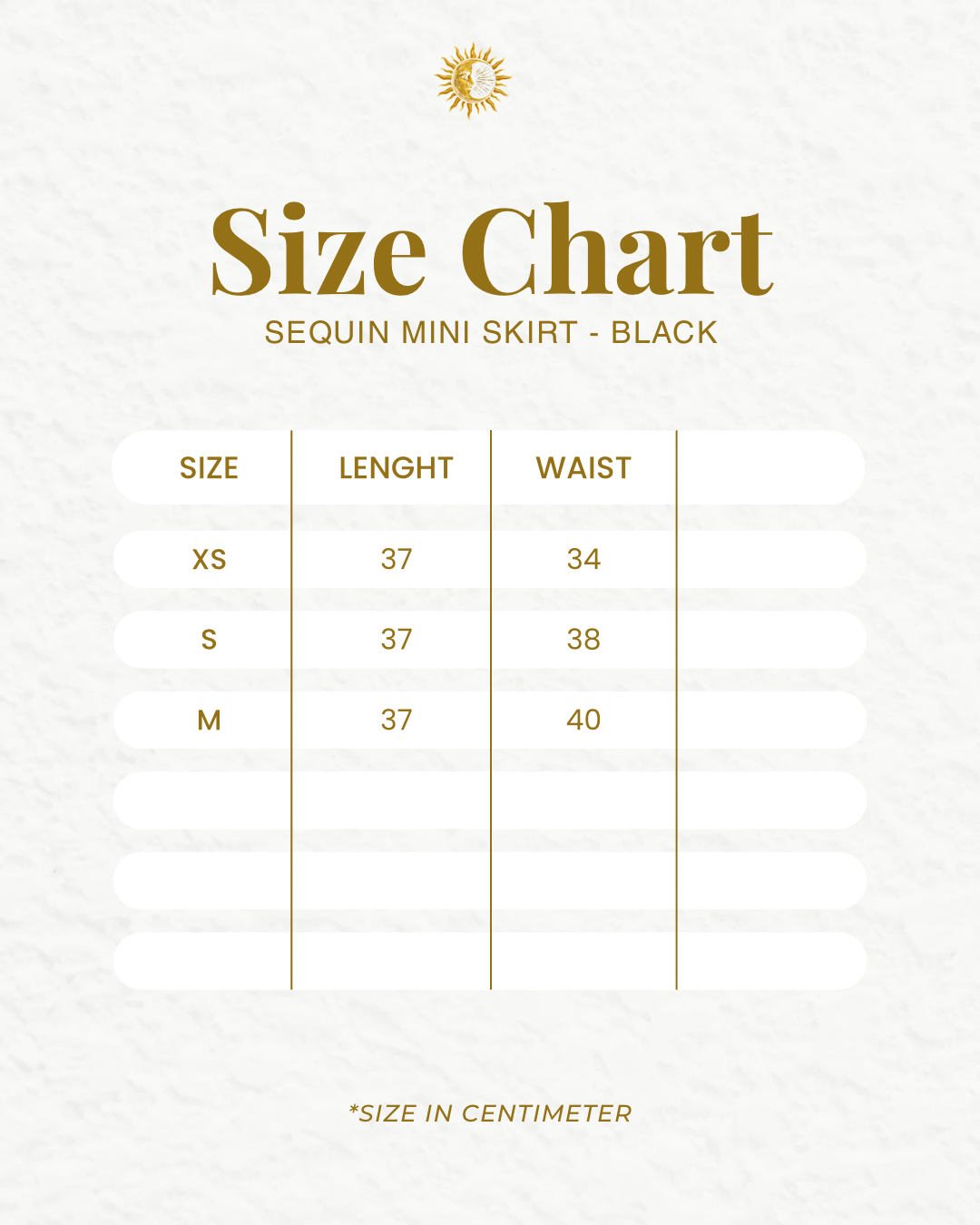 Sequin Mini Skirt - Black