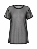 Mesh Cover-Up Tee