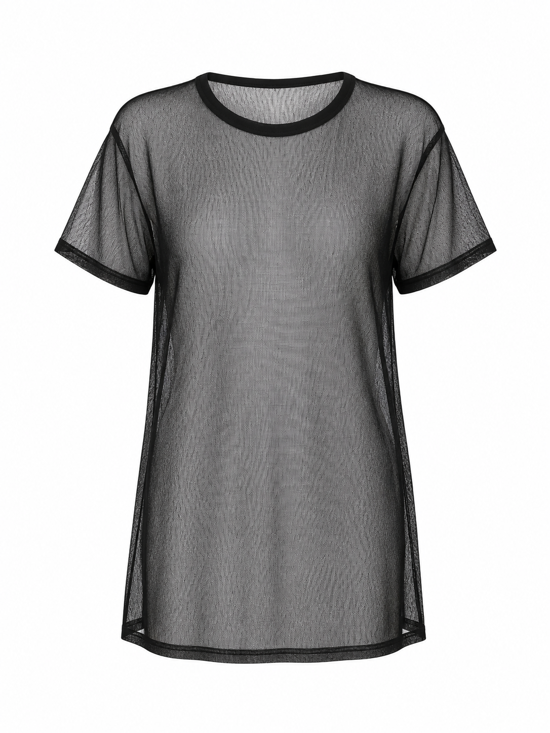 Mesh Cover-Up Tee