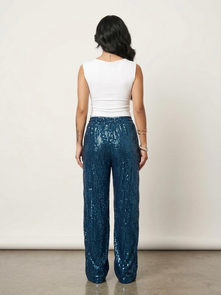 Deep Blue Pants